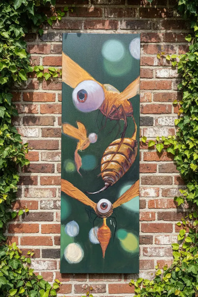 Flying Bees with Eyes