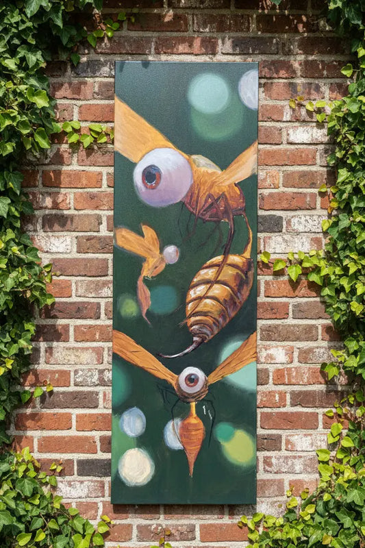 Flying Bees with Eyes